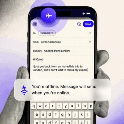 Novo app do Proton Mail adiciona modo offline