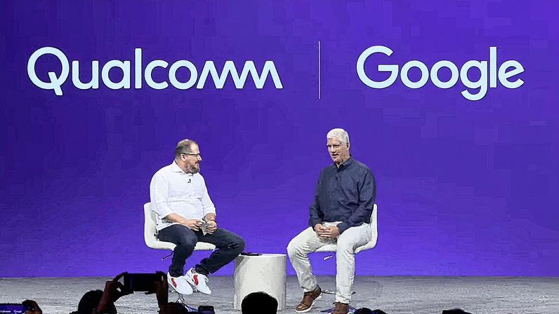 Qualcomm CEO Cristiano Amon spoke to Google’s Rick Osterloh at the Snapdragon Summit yesterday.