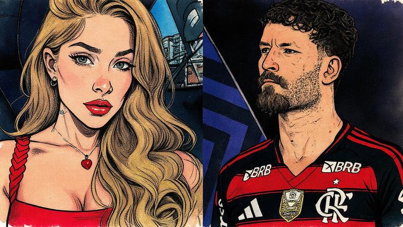 Karoline Lima e Léo Pereira — Foto: Reprodução/ Instagram