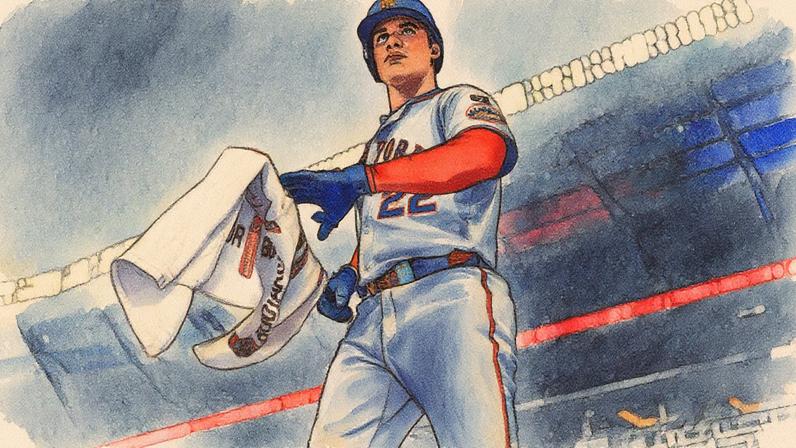 Juan Soto durante jogo entre Mets e Braves, pela MLB Matthew Grimes Jr./Atlanta Braves/Getty Images