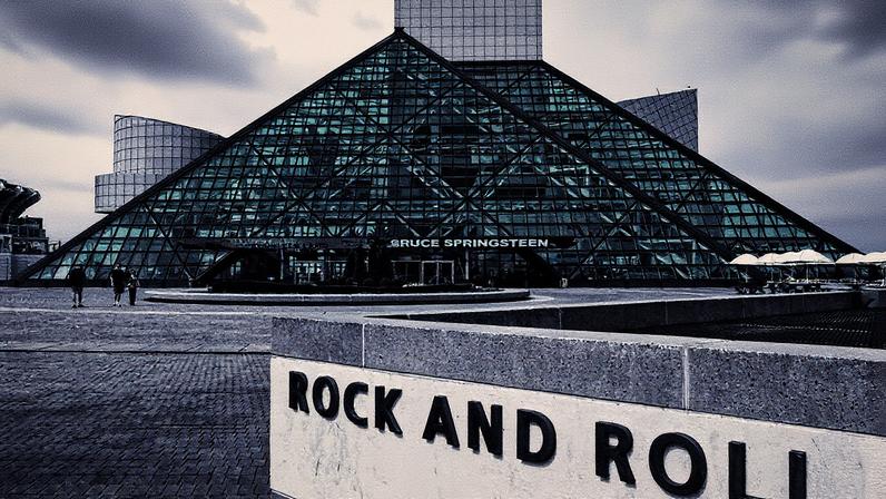 The Rock and Roll Hall of Fame Museum in 2009. George Rose/Getty Images