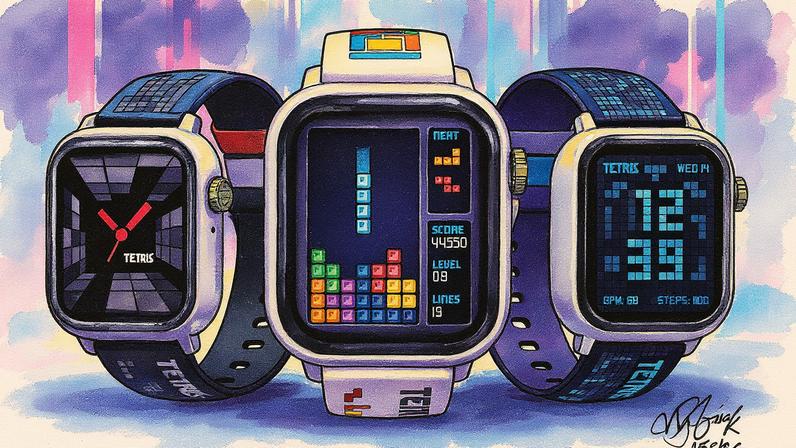 This smartwatch lacks notifications but will still distract you with Tetris