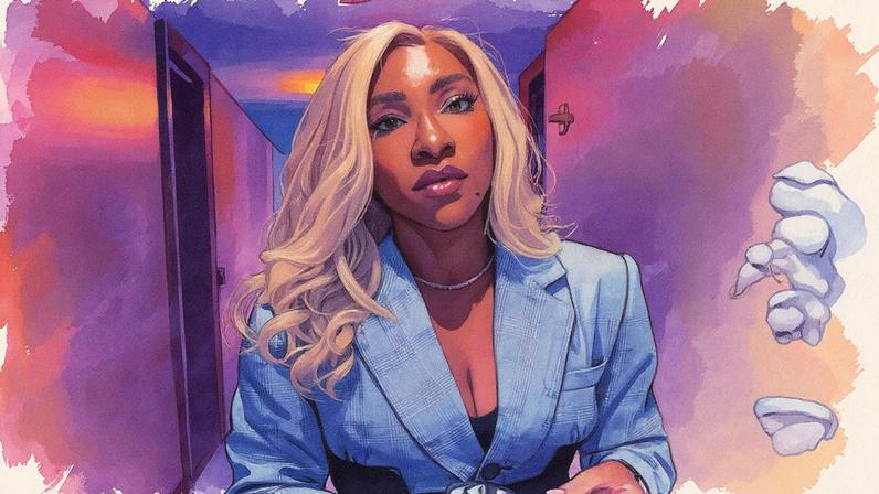 Serena Williams proudly showed off a cotton art piece in her Florida home before calling out a New York City hotel for displaying a cotton plant decoration. Instagram/@serenawilliams