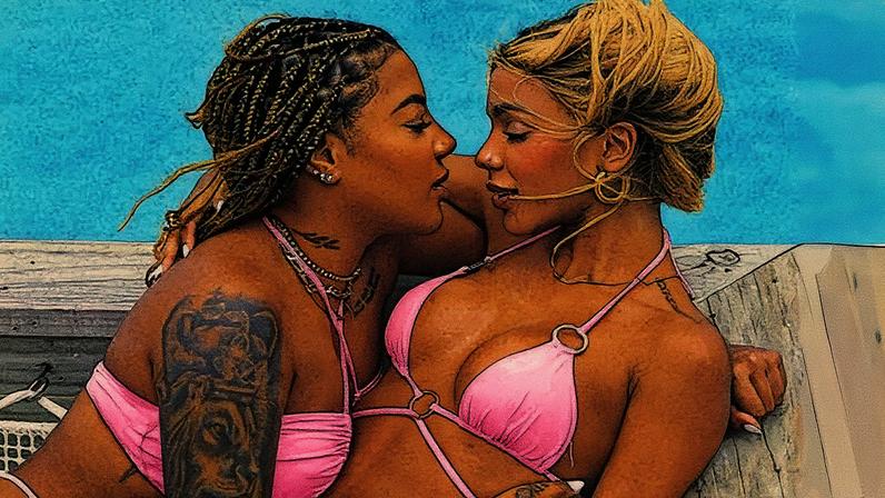 Ludmilla e Brunna Gonçalves — Foto: Reprodução/Instagram