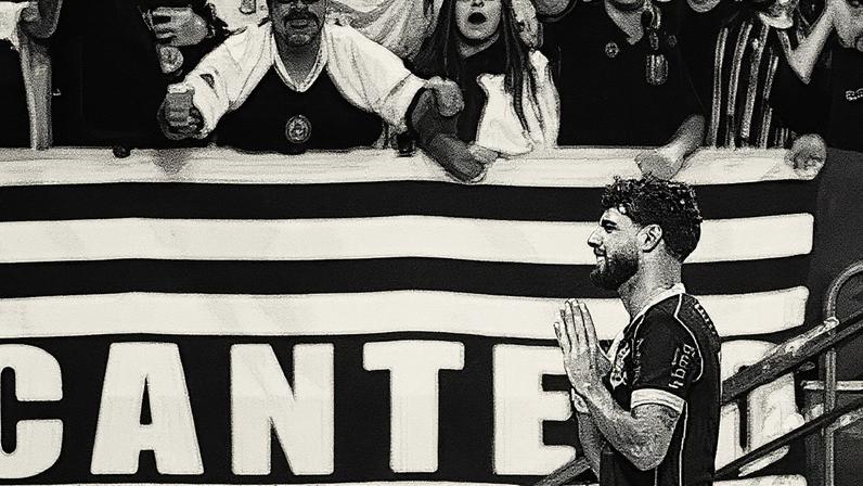 Yuri Alberto emocionado após marcar gol pelo Corinthians contra o Flamengo • Photo by Miguel Schincariol/Getty Images