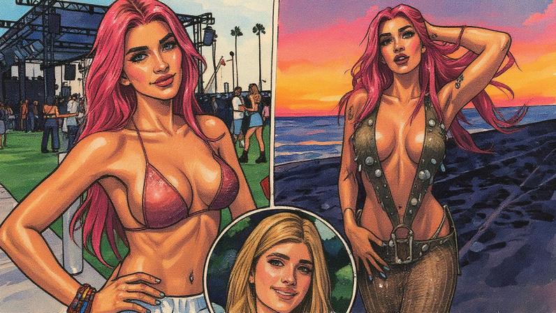 Sami Sheen shared side-by-side photos of her plastic surgery results in an Instagram Story post Wednesday. Instagram/@samisheen