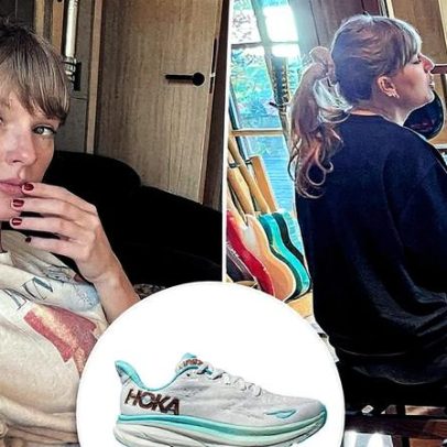 Tênis Hoka de Taylor Swift entra em promoção com 20% de desconto