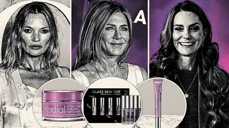 Kate Moss, Jennifer Aniston and Kate Middleton are among Rodial's fans.