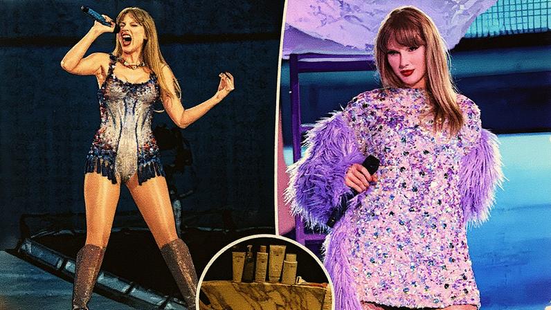 Taylor Swift dropped a new trailer -- and her bath routine. Getty Images for TAS Rights Management; Jacquelyn Kozak; Instagram/Taylorswift