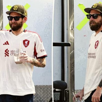 Jonah Hill exibe seu corpo mais magro até hoje nas gravações de novo filme