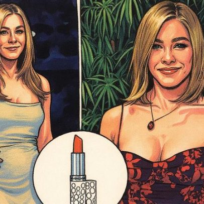 Jennifer Aniston não sai de casa sem bálsamo labial da Elizabeth Arden