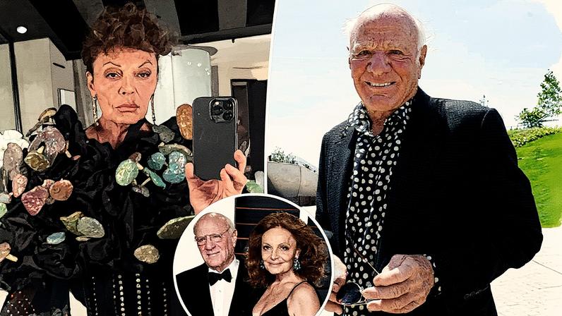 Diane von Furstenberg broke her silence after her husband, Barry Diller, came out as gay. WireImage