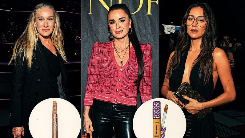 Stars like Sarah Jessica Parker, Kyle Richards and Shay Mitchell have name-checked Tarte favorites. Getty/Shutterstock; Tarte