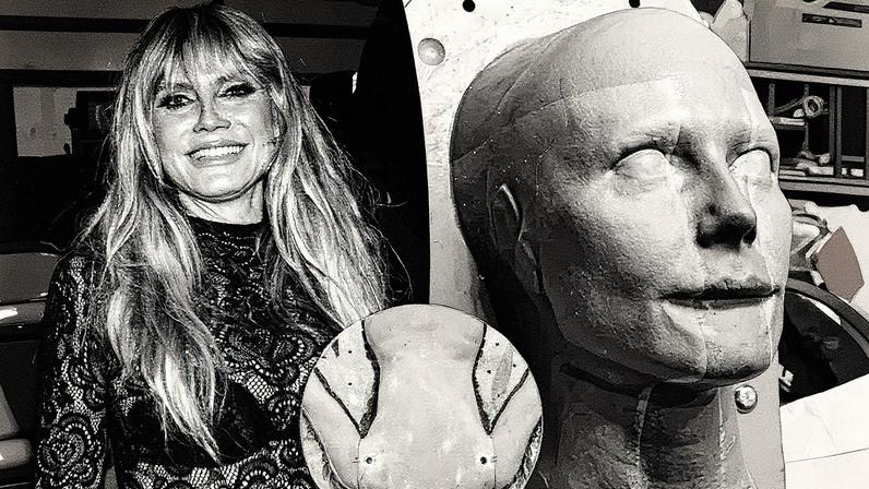 Heidi Klum teased her upcoming Heidiween costume reveal with a photo of a plaster cast featuring her rear end. Heidi Klum/Instagram