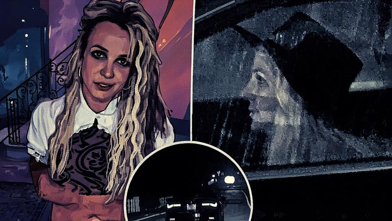 Britney Spears’ family is reportedly “terrified” she’s “losing control” after she was filmed driving erratically in Thousand Oaks, Calif., last Wednesday. IXOLA / BACKGRID