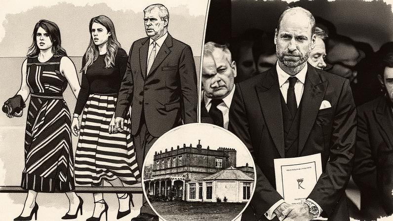 Prince William allegedly threatened to take extreme action against his disgraced uncle Prince Andrew’s daughters, Princess Beatrice and Princess Eugenie, unless his uncle gives up his royal home. Getty Images