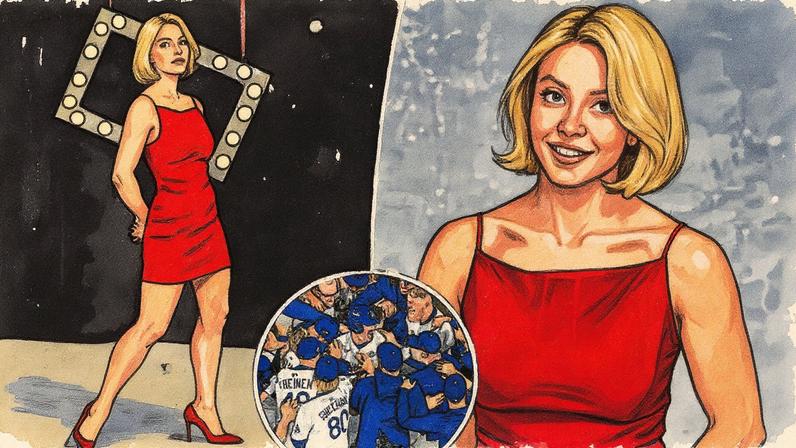 Sydney Sweeney was featured in the intro ahead of Game 4 of the World Series Tuesday night. FOX SPORTS