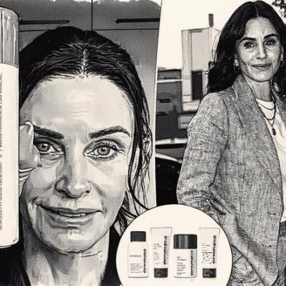 Conjunto Dermalogica abaixo de 40 dólares traz produto favorito de Courteney Cox