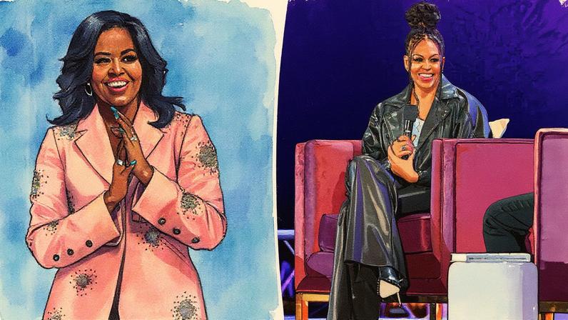Michelle Obama is telling the story of her style, in her own words. Getty Images for ABA; Amazon