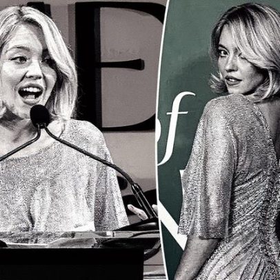 Sydney Sweeney é criticada por usar vestido transparente