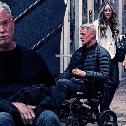 Eric Dane é visto em rara saída em família com a esposa Rebecca Gayheart