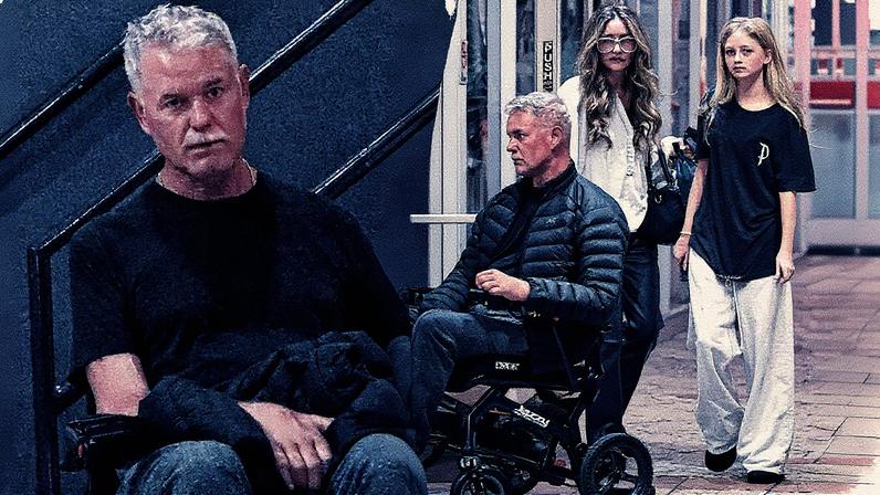 Eric Dane was spotted in Los Angeles in a rare family outing. VEGAN / BACKGRID