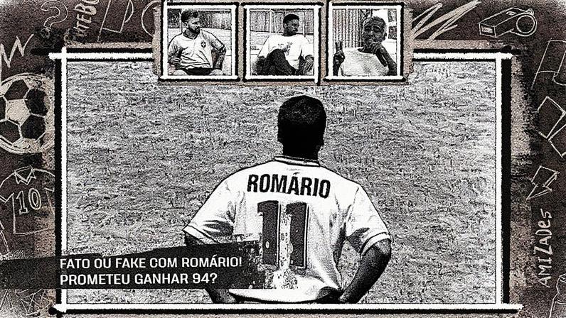 1 de 1 Baggio, Materazzi e Panucci de um lado, Zico, Romário e Bebeto do outro — Foto: Divulgação