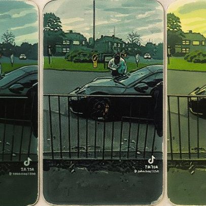 Carro de luxo de meia do Newcastle fica sem gasolina e vídeo viraliza