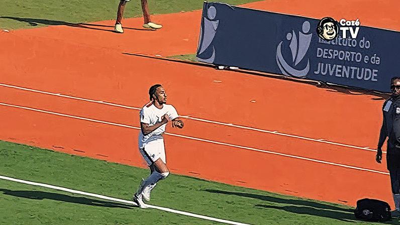 Roberto Lopes celebra classificação de Cabo Verde para a Copa de 2026 — Foto: Getty Images