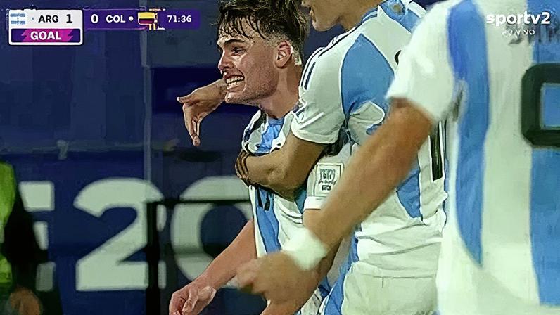 Argentina 1 x 0 Colômbia | Gol | Semifinal | Copa do Mundo Sub-20 2025