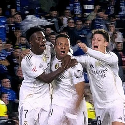 Zagueiro do Getafe discute com Vini Jr. após derrota para o Real Madrid