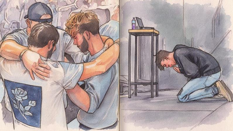 Jovens em eventos evangelísticos. (Foto: Ilustração/Instagram/Unite US)