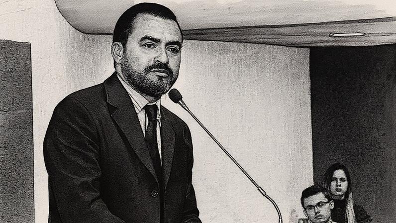 O governador afastado do Tocantins, Wanderlei Barbosa – Foto: Silvio Santos/DiconAL