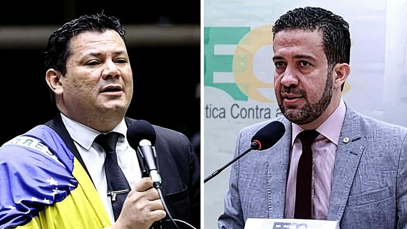 Representações contra Gilvan da Federal (PL) e André Janones (Avante) por quebra de decoro estão na pauta do Conselho de Ética da Câmara. Foto: Michel Jesus/ Câmara dos Deputados; e Kayo Magalhães/Câmara dos Deputados