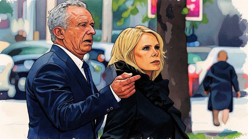 Cheryl Hines addressed husband Robert F. Kennedy Jr.’s alleged sexting scandal with Olivia Nuzzi. Getty Images