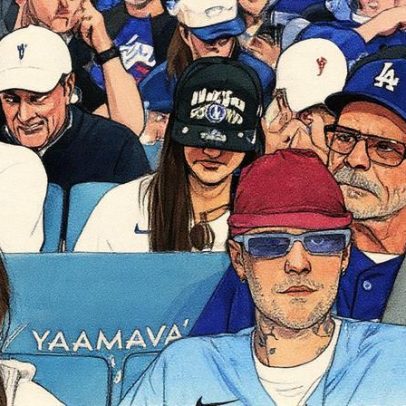 Hailey e Justin Bieber acompanham Dodgers na vitória sobre Blue Jays em noite de encontro na Série Mundial