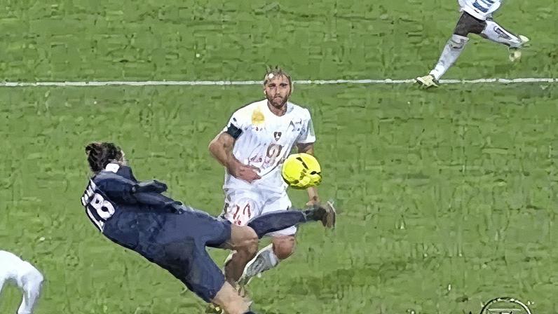 Ibrahimovic foi dirigido por Carlo Ancelotti no PSG — Foto: Getty Images