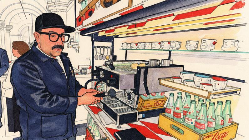 Enjoy a boozy beverage at Thaddaeus Ropac this week, as part of Tom Sachs’s solo exhibition