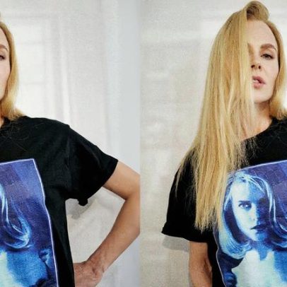 Nicole Kidman usa camiseta 'To Die For' para celebrar 30 anos do filme