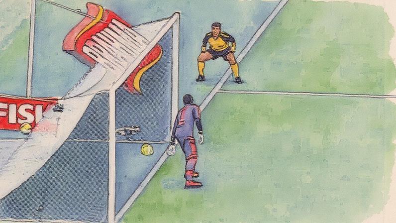 Vasco x Flamengo, clássico também marcado por erros da arbitragem (Foto: Reprodução/TV)