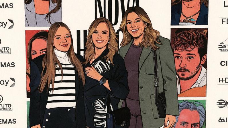 Rafaella Justus, Helô Pinheiro e Ticiane Pinheiro — Foto: Lucas Ramos/BrazilNews