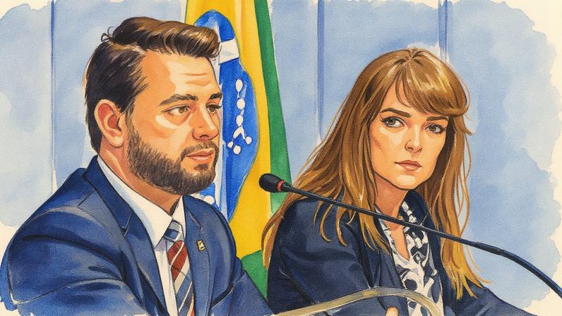 Filipe Martins, ex-assessor da Presidência da República para assuntos internacionais, na gestão do ex-presidente Jair Bolsonaro (PL). (Foto: Arthur Max/MRE)