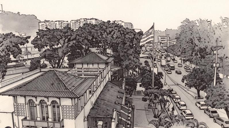 General Severiano, sede do Botafogo (Foto: Wallace Lima/Botafogo)