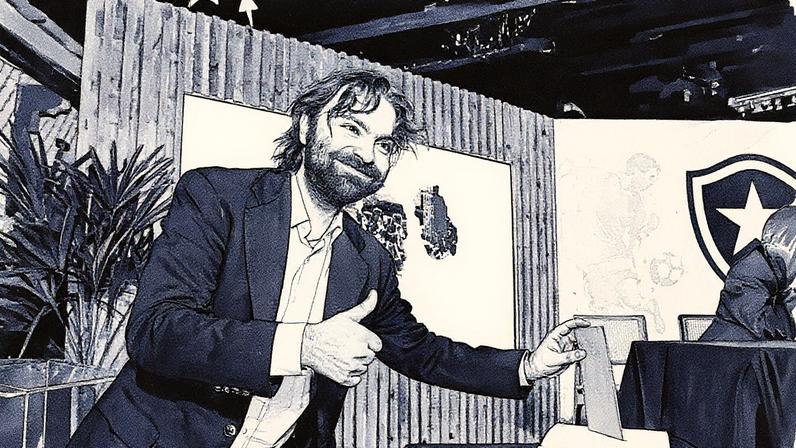 João Paulo Magalhães é o presidente do Botafogo (Foto: Wallace Lima/Botafogo)