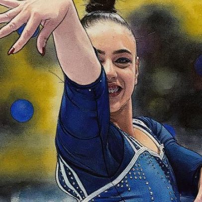 Sophia Weisberg desponta como promessa da ginástica brasileira no Mundial