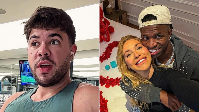 Amigo de Virginia, Alvaro reage a namoro dela com Vini Jr. — Foto: Reprodução/Instagram