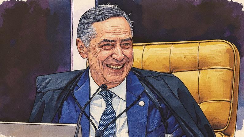 Barroso vota pela descriminalização do aborto. (Foto: Antonio Augusto / STF)