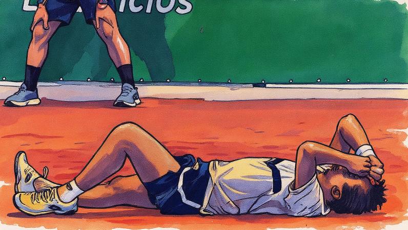 A emoção de Roman Burruchaga com o título do Costa do Sauípe Open (João Pires/Fotojump)