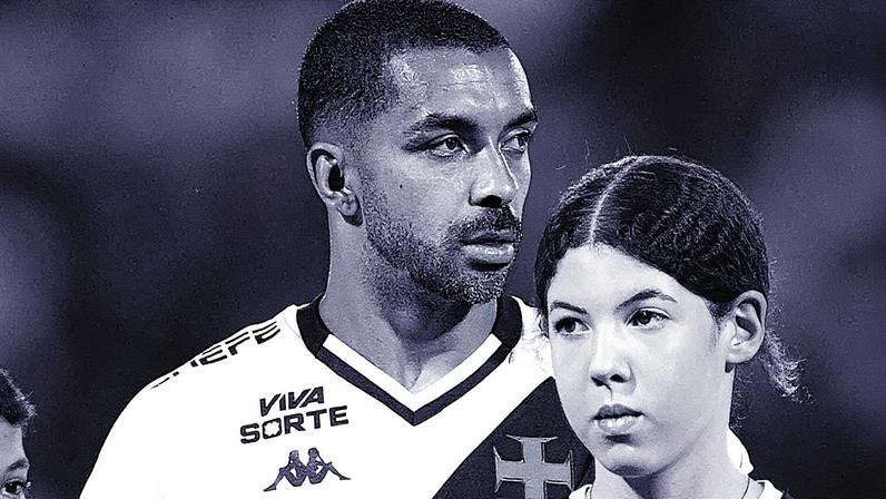 Paulo Henrique antes da partida entre Vasco e Bragantino (Foto: Matheus Lima/Vasco)