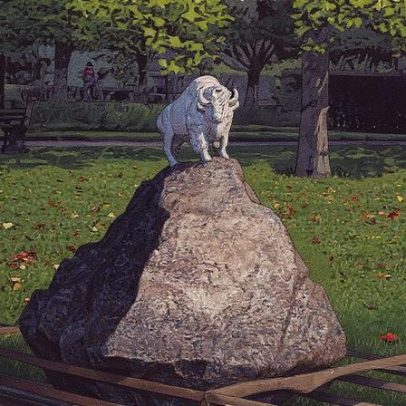 Frieze Sculpture traz sombra e luz ao Regent's Park